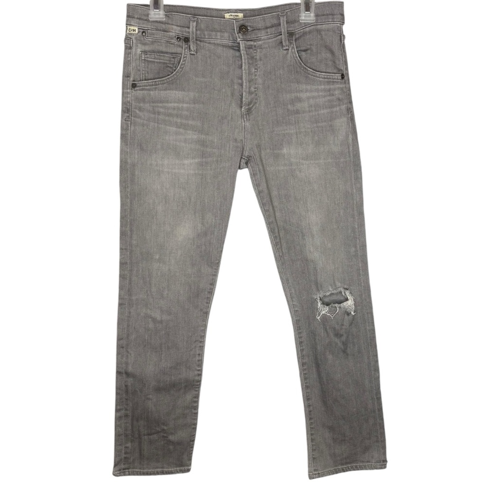 Citizens Of Humanity Emerson slim boyfriend jeans Gray womens 26 premium vintage